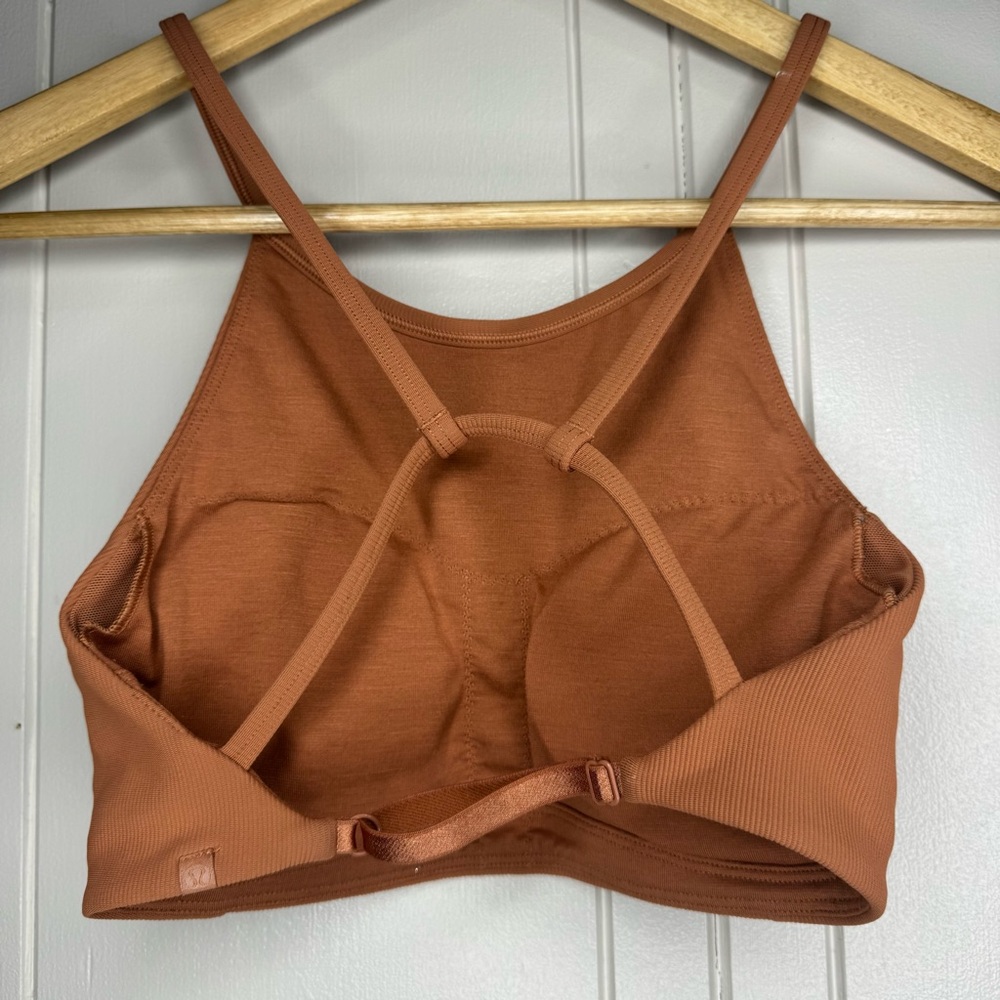 Lululemon Inner Glow Bra- Canyon Rock - Picture 5 of 13